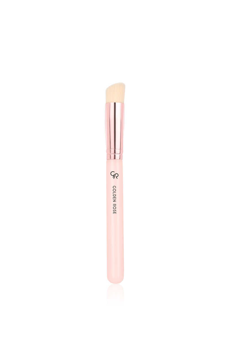 Golden Rose Blending & Contouring Brush for Seamless Definition by Beauty Care Bag