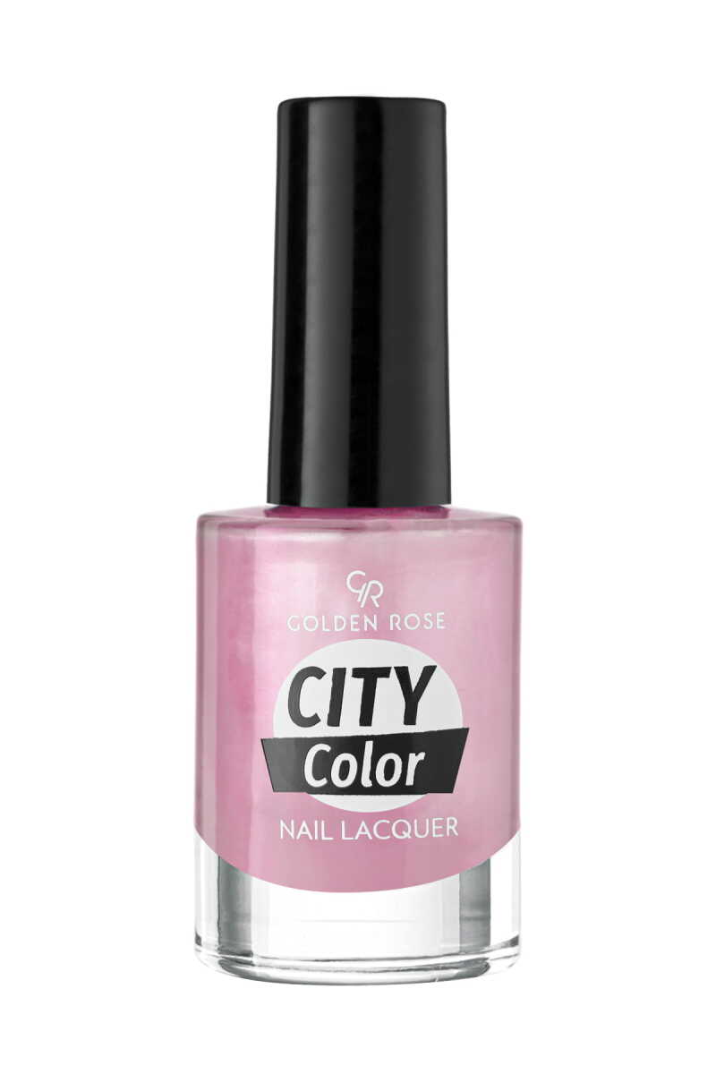 Golden Rose City Color Nail Lacquer - 25 High Shine Polish by Beauty Care Bag