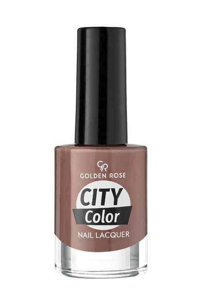 Golden Rose City Color Nail Lacquer No. 32 Shiny Nail Polish by Beauty Care Bag