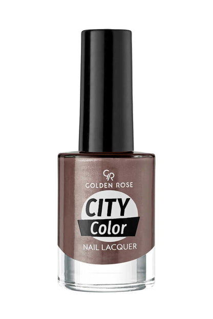 Golden Rose City Color Nail Lacquer No. 38 for Glossy Nails by Beauty Care Bag