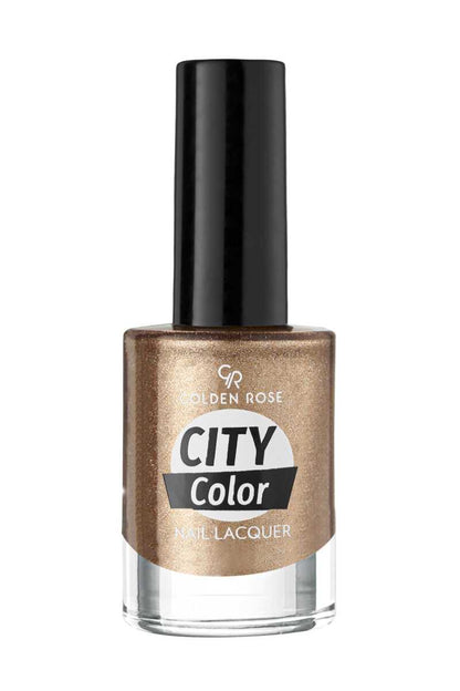 Golden Rose City Color Nail Lacquer 39 High Shine Polish by Beauty Care Bag