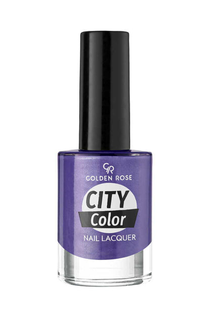 Golden Rose City Color Nail Lacquer 60 High-Shine Polish by Beauty Care Bag