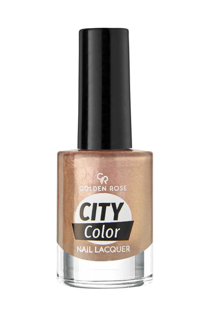 Golden Rose City Color Nail Lacquer 81 Glossy Polish by Beauty Care Bag