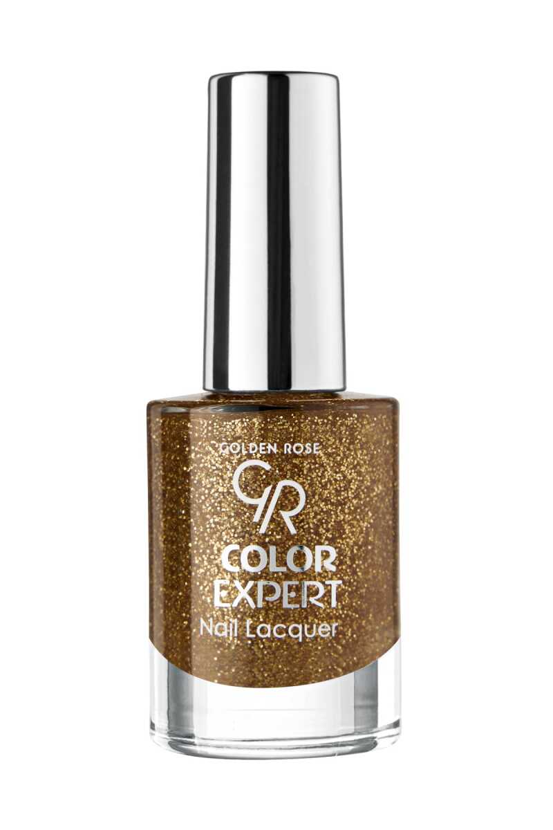 Golden Rose Color Expert Glitter Nail Lacquer 606 10.2ml by Beauty Care Bag