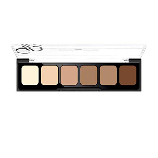 Golden Rose Correct & Conceal Concealer Cream Palette 6x2g 02 Medium To Dark by Beauty Care Bag