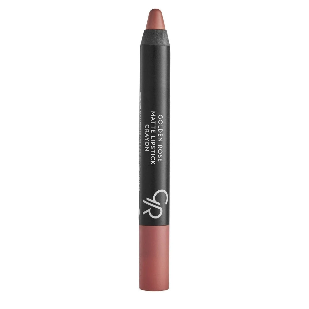 Golden Rose Matte Crayon Lipstick No. 26 3.5g by Beauty Care Bag