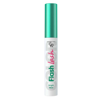 Golden Rose Flash Lash Colored Mascara 01 Bright Mint 9ml by Beauty Care Bag