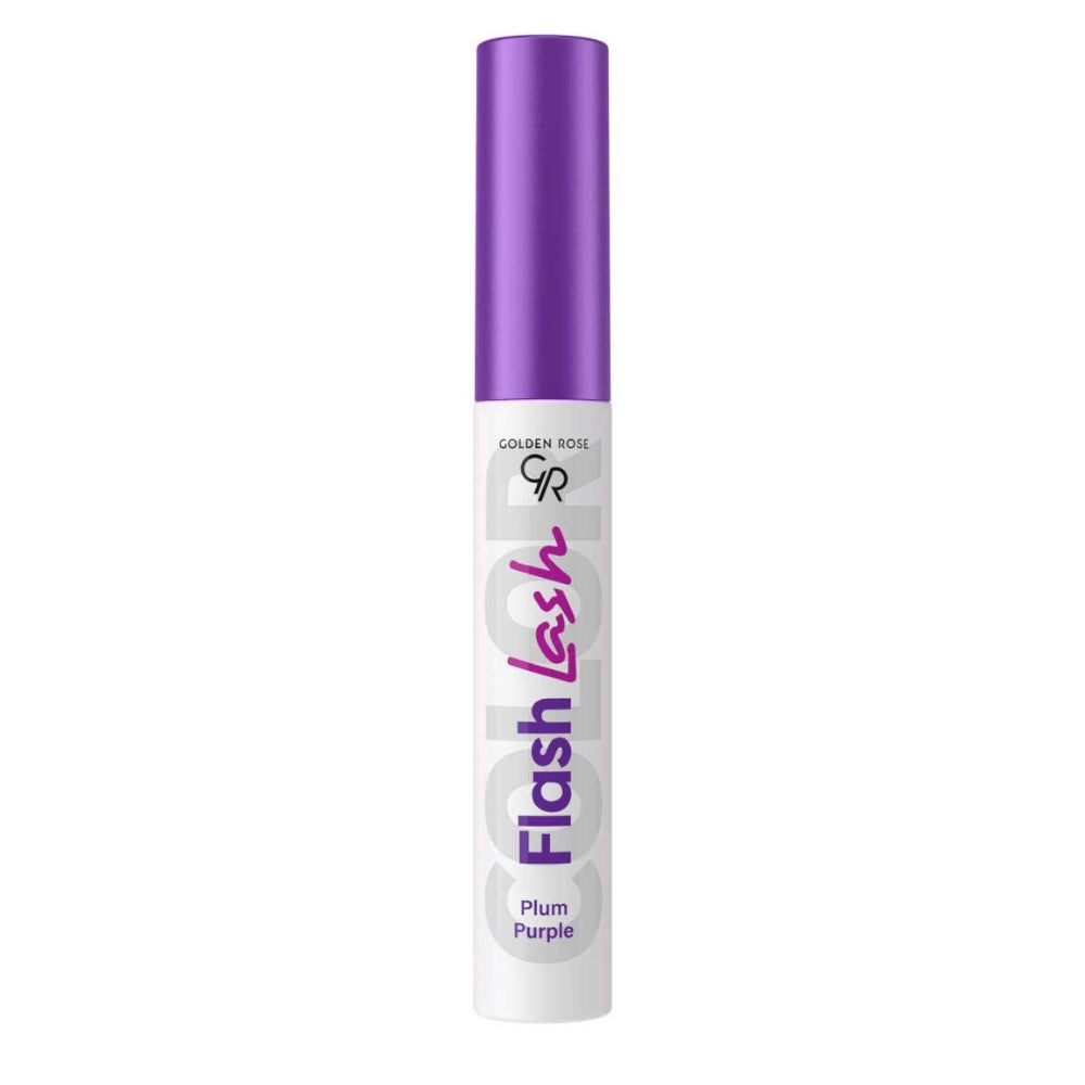 Golden Rose Flash Lash Colored Mascara in Plum Purple by Beauty Care Bag