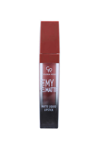 Golden Rose My Matte Liquid Lipstick No 18 Matte Finish 5ml by Beauty Care Bag