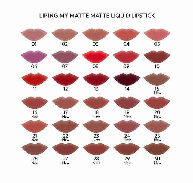 Golden Rose My Matte Liquid Lipstick 06 Ultra Matte 5ml by Beauty Care Bag