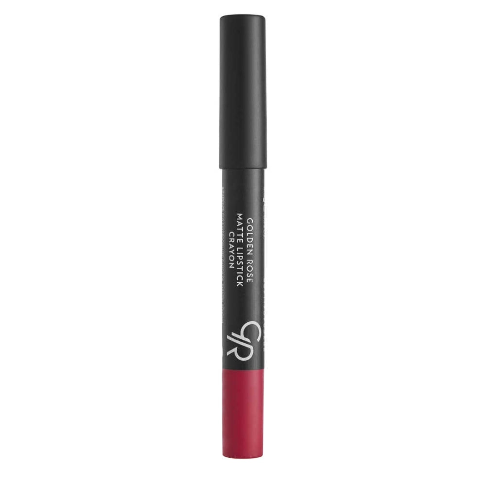 Golden Rose Matte Lipstick Crayon 16 Velvet Finish 3.5g by Beauty Care Bag