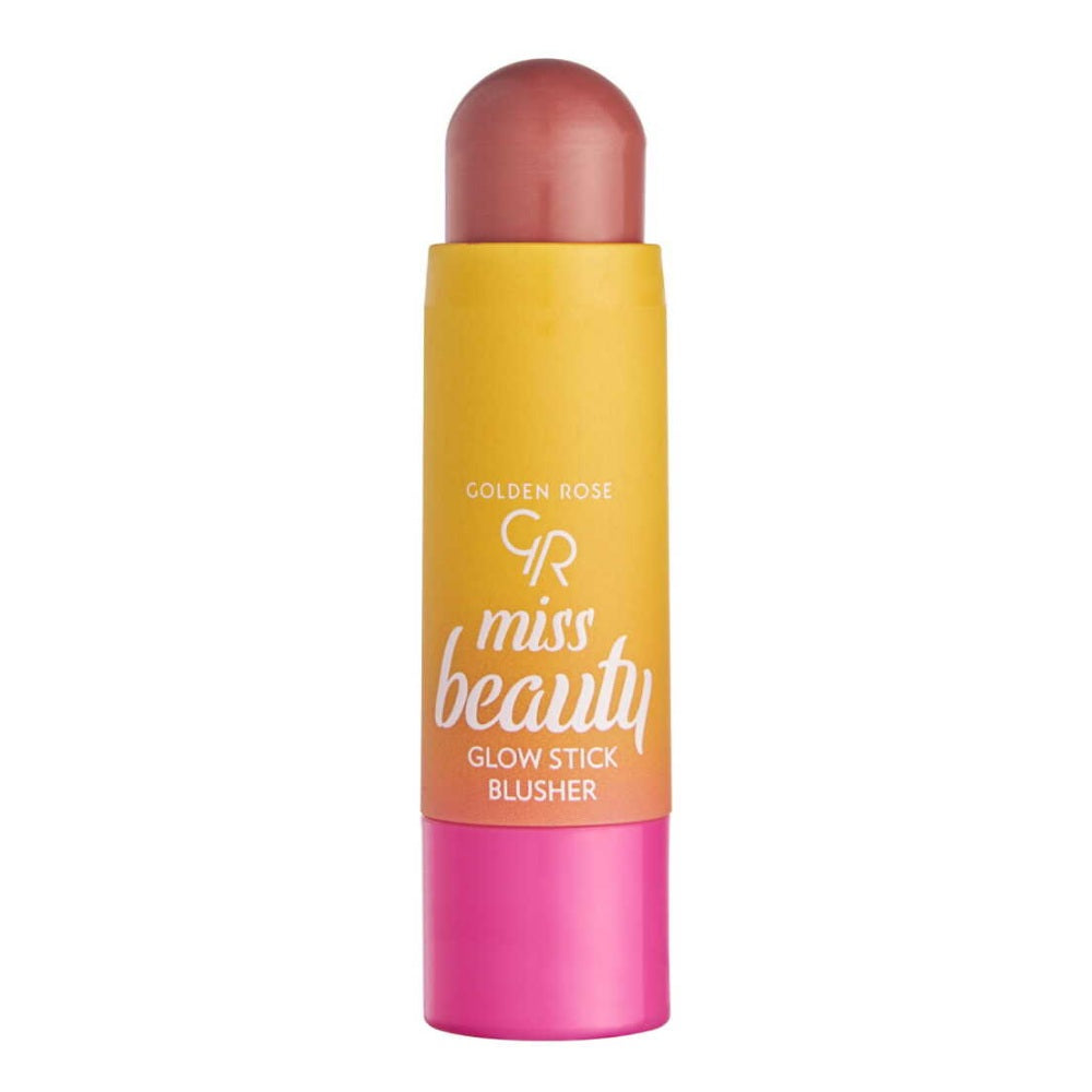 Golden Rose Miss Beauty Glow Stick Blusher 02 Dusty Rose by Beauty Care Bag