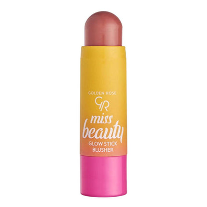 Golden Rose Miss Beauty Glow Stick Blusher 02 Dusty Rose by Beauty Care Bag