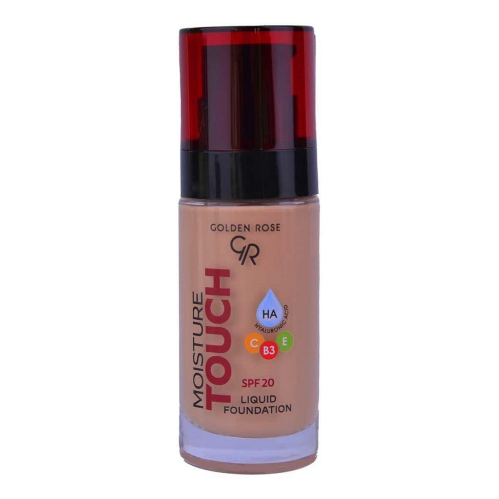 Golden Rose Moisture Touch Liquid Foundation SPF20 112 30ml by Beauty Care Bag
