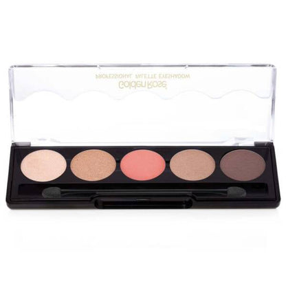 Golden Rose Professional eyeshadow palette 106 Nude Pink, 5 x 1.6 g