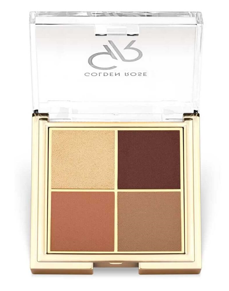 Golden Rose Quattro Eyeshadow Palette No:06 Sunset Date by Beauty Care Bag
