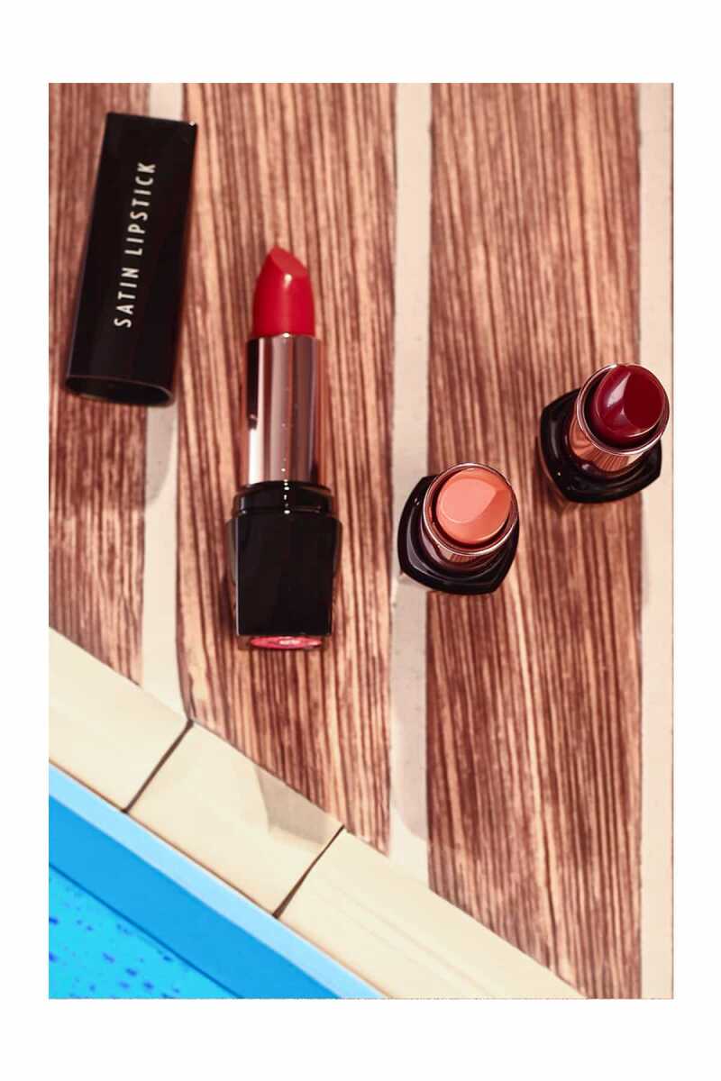 Golden Rose Satin Lipstick 17 Silky Finish Lip Color by Beauty Care Bag
