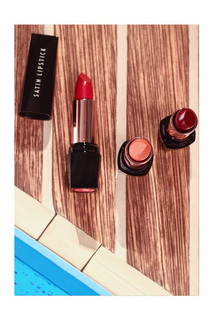 Golden Rose Satin Lipstick 22 - Silky Finish Lip Color by Beauty Care Bag