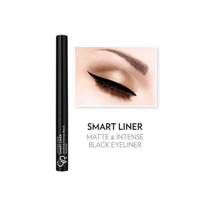 Golden Rose Smart Liner Matte & Intense Black Eyeliner by Beauty Care Bag