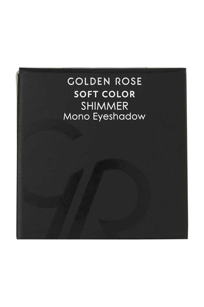 Golden Rose Soft Color Shimmer Mono Eyeshadow 86 2.5g by Beauty Care Bag