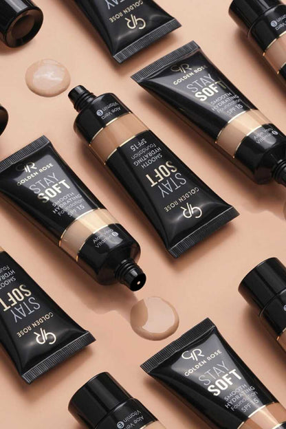 Golden Rose Stay Soft Smooth Hydrating Foundation 212 by Beauty Care Bag
