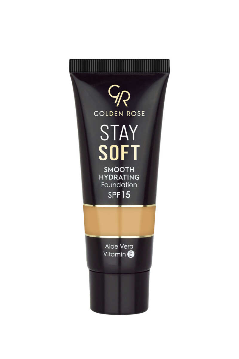 Golden Rose Stay Soft Smooth Hydrating Foundation - 214 - 30ml by Beauty Care Bag