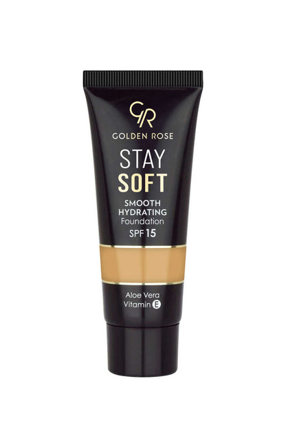Golden Rose Stay Soft Smooth Hydrating Foundation - 214 - 30ml by Beauty Care Bag