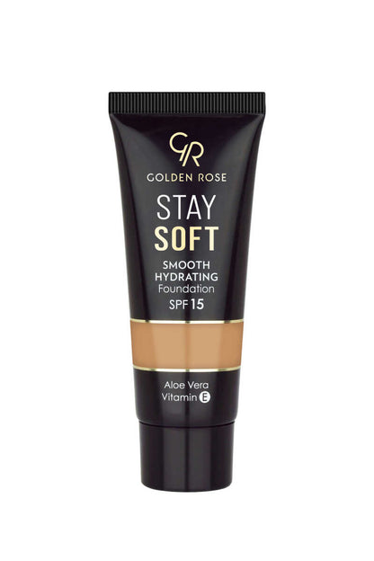 Golden Rose Stay Soft Smooth Hydrating Foundation 215 30ml by Beauty Care Bag