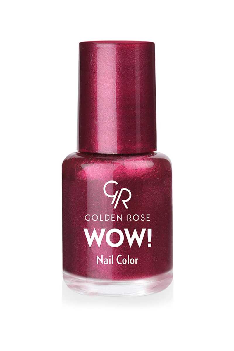Golden Rose Wow Nail Color 57 Glossy Mini Polish 6ml by Beauty Care Bag