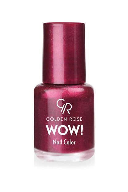 Golden Rose Wow Nail Color 57 Glossy Mini Polish 6ml by Beauty Care Bag