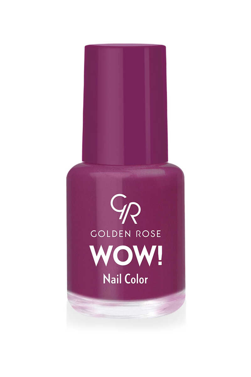 Golden Rose Wow Nail Color 61 Glossy Mini Polish 6ml by Beauty Care Bag