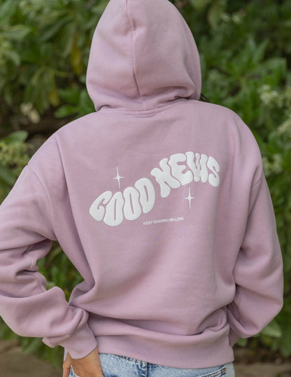Good News Pink Unisex HoodieHoodieTorqelo.com