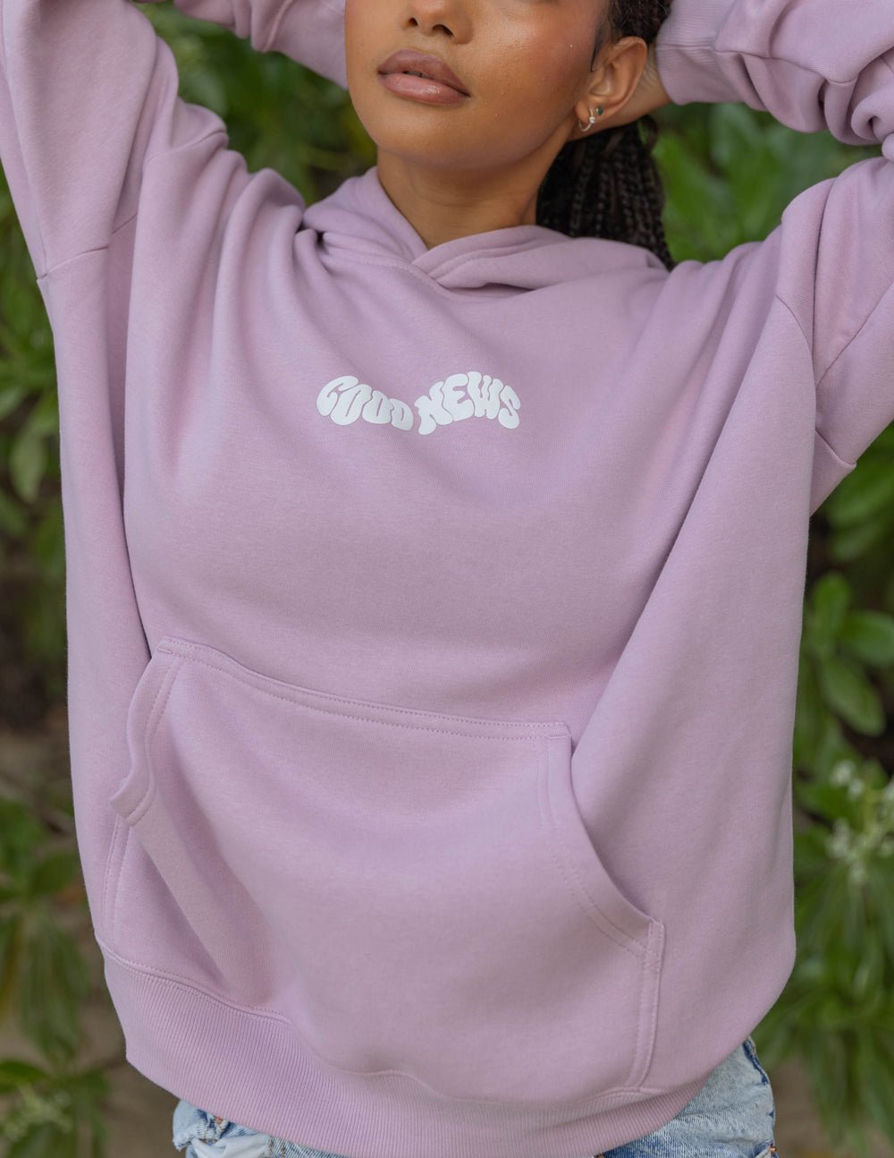 Good News Pink Unisex HoodieHoodieTorqelo.com