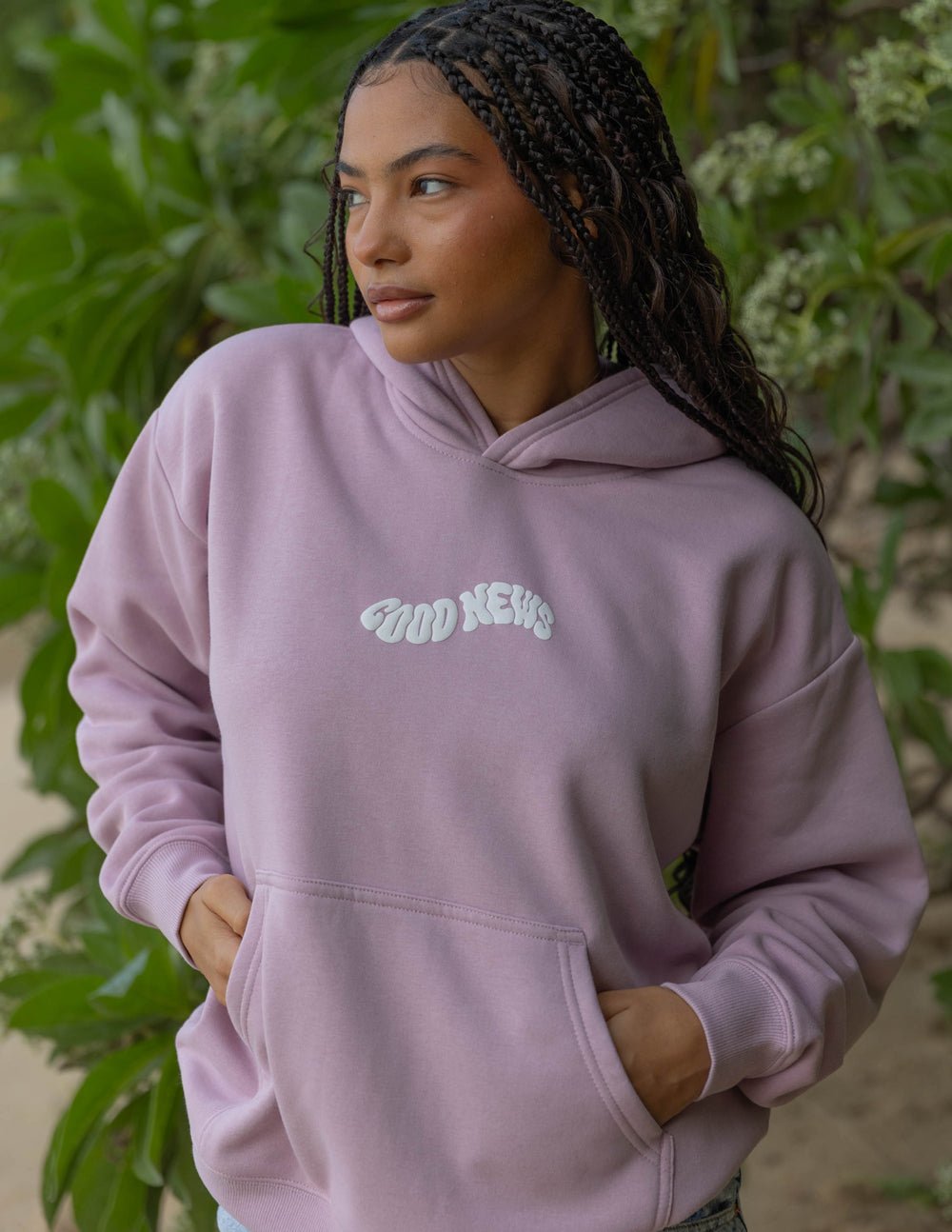 Good News Pink Unisex HoodieHoodieTorqelo.com