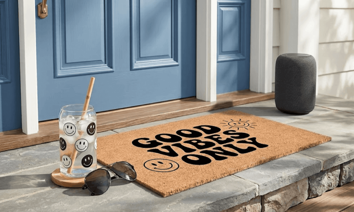Good Vibes Only Coir MatTorqelo.com