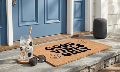 Good Vibes Only Coir MatTorqelo.com