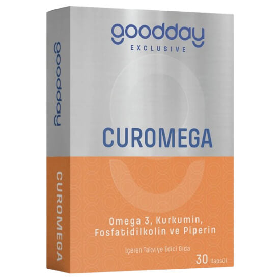 Goodday Curomega Daily Wellness Supplement 30 Capsules by Beauty Care Bag