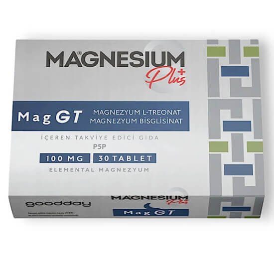 Goodday Magnesium Plus Mag GT Energy & Muscle Support 30 TabletsSupplementsTorqelo.com