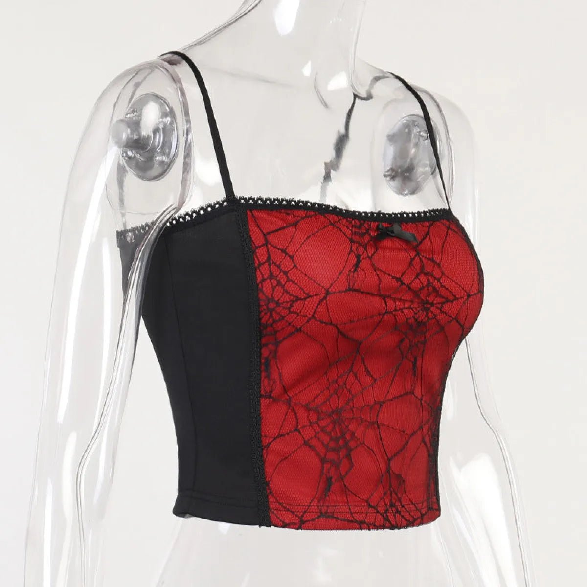 Gothic Spider Lace Cami TopTopsTorqelo.com