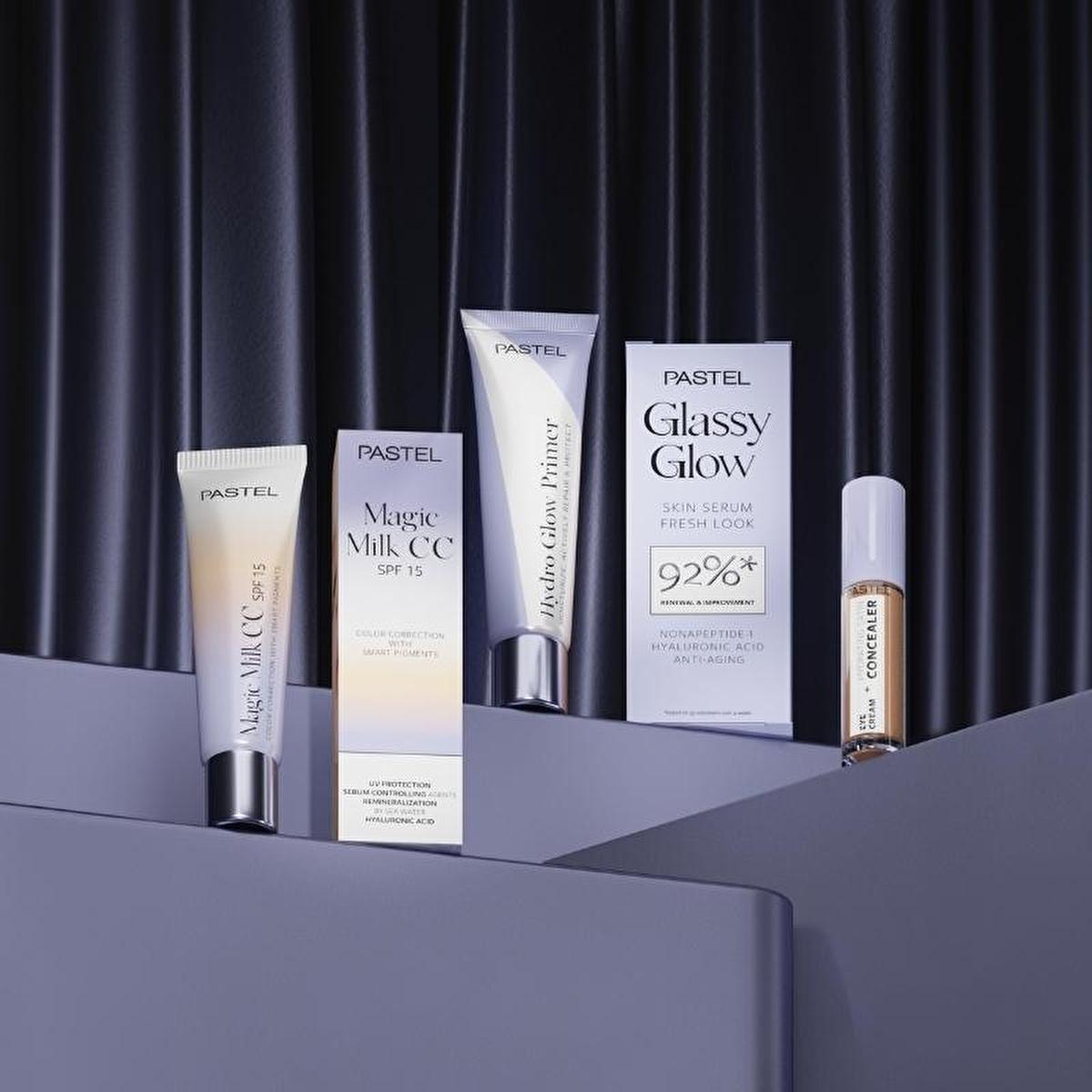 Pastel Makeup Eye Cream Concealer: 2-in-1 Hydrating Satin Concealer & Brightening Eye Cream for Dark Circles - Gšz Kremi Aydõnlatõcõsõ by Beauty Care Bag
