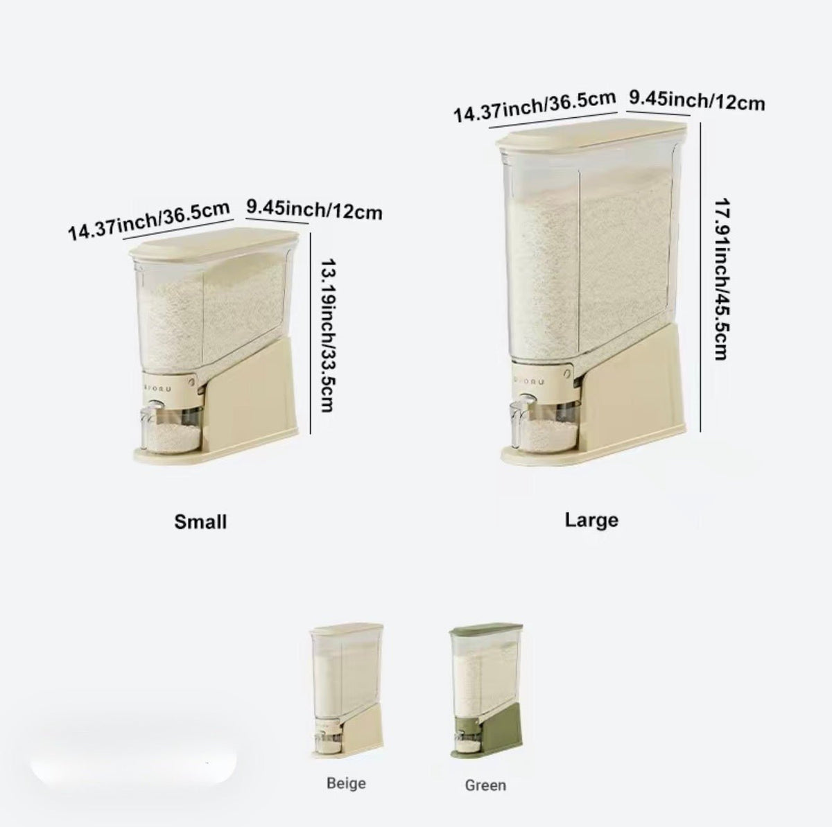 GrainGuard Rice DispenserTorqelo.com