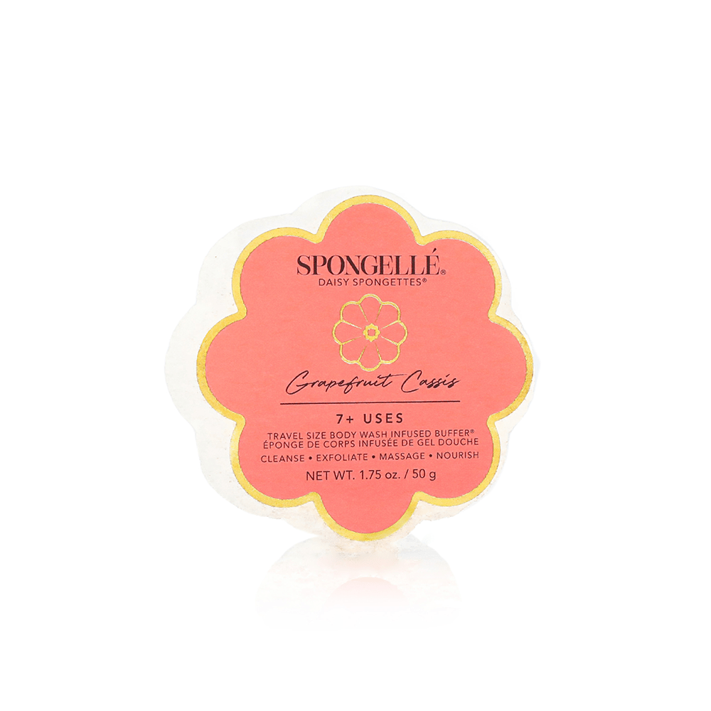 Grapefruit Cassis | Daisy SpongetteBody Wash Infused BufferTorqelo.com
