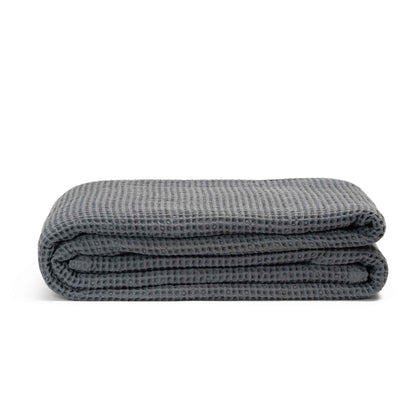 Cotton waffle weave throw – view 8