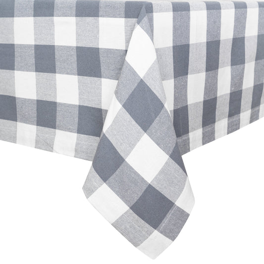 Checkered Cotton Plaid Tablecloth by Organic Cotton Mart