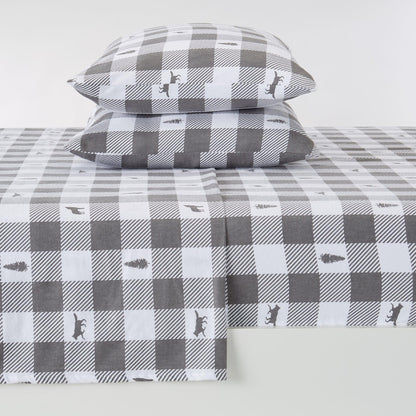 100% Turkish Cotton Flannel Sheet Sets - Boulder Collection by Great Bay Home