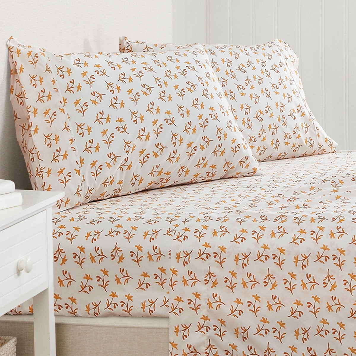 Watercolor Floral Sheet Set - Delia Collection by Great Bay Home