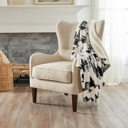 Velvet Plush Sherpa Luxury Bed Blanket - Cielo Collection by Great Bay Home