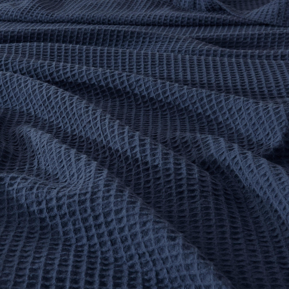 100% Cotton Waffle Weave Blanket - Mikala Collection by Great Bay Home