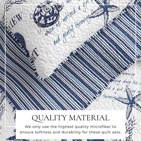 Coastal Quilt - Catalina Collection by Great Bay Home