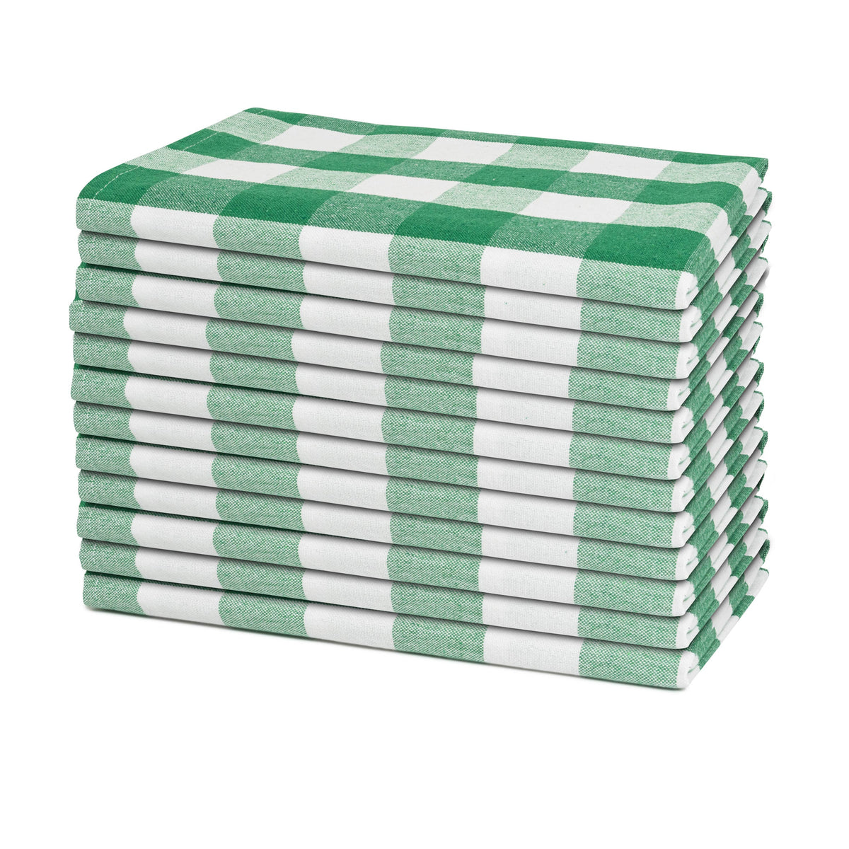 Plaid cotton dinner napkins – view 7
